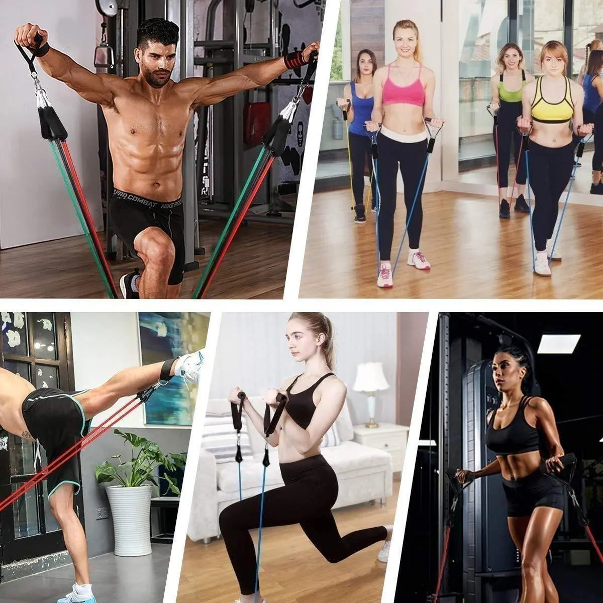 Exercise bands | Gym exercise bands |Resistance Exercise Bands